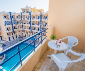 Pool View - Top Floor - Kitchenette - Balcony - Close to El Gouna - Tiba Resort C34